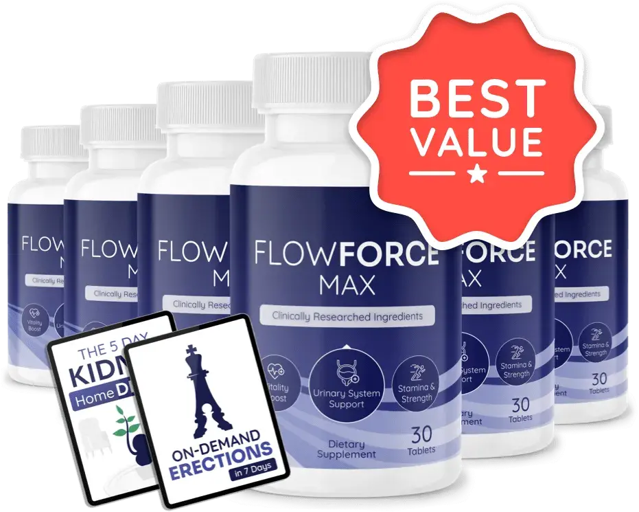 the flowforce max 6 bottles